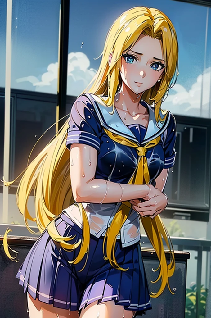 8k(Close-up of face)
Masterpiece
((woman,The facial expression is accurate,Anime style face,greenish blue eyes ))
Group
(((((Location: School classroom)))))
(((((The place is school)))))
(((((womanは授業を受けている)))))
8k(((((high school girl)))))
8k(((((Wet)))))