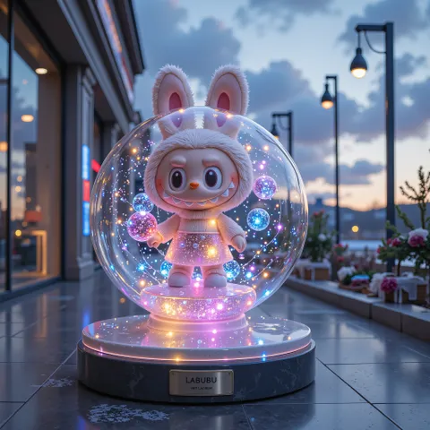 Bộ tạo tinh thể labubu