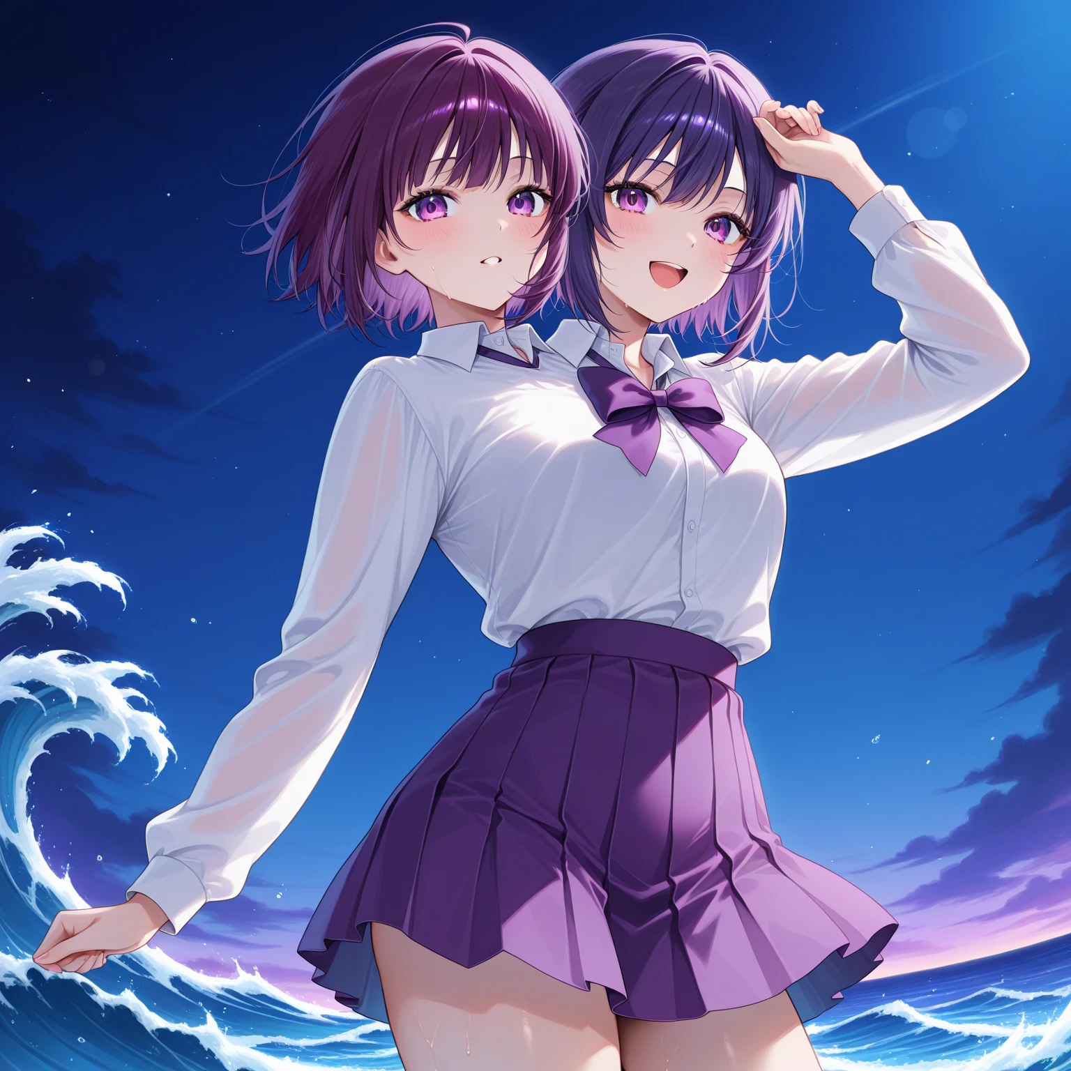 middle School girls,smile,Beautiful girls,The best quality to get you horny,Multi-colored hair,Perfect Girl,Super cute girl,Ocean,Starry sky background,Cute uniform,blazer,School festival,Wearing a cardigan,Long Hair、Sparkling eyes,She has her bangs down,Colorful,Ultra HD,Young girl,sex,Naughty Girls,Full body image,Big Breasts,Beautiful Girl's Paradise,Beautiful Girl Country,High-dimensional beautiful girl,A beautiful girl who transcends everything,So beautiful,Absurd,Beautiful girls,