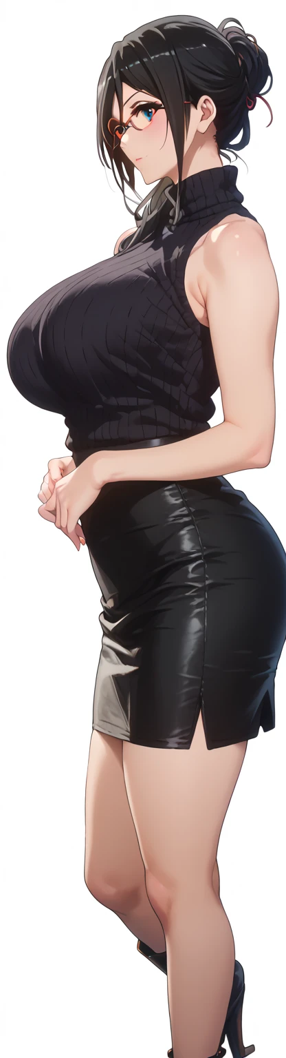 ((Best quality)), ((masterpiece)), (detailed), Lady Demetrescu milf teacher
