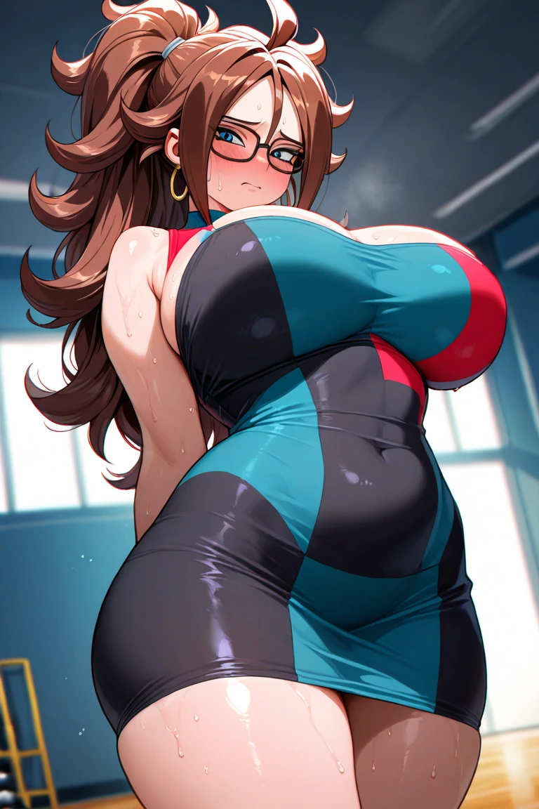 Ultra-realistic 8K CG,Flawless face,flawless perfection,,full bodyesbian,One-piece tights,Conjoinment,Light green latex set,Standing on the ground,poster for,huge tit,Huge breasts,A sagging breast,long leges,Slim,being thin,tightsuit