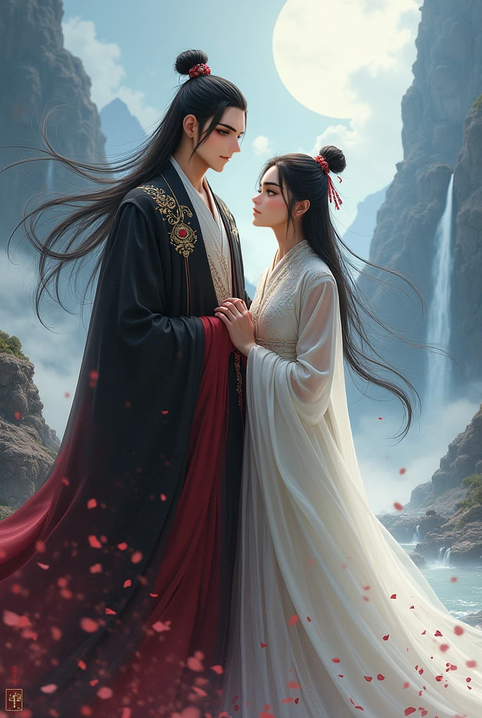Luo binghe e Shen Qingqiu de The scum Villain self saving system