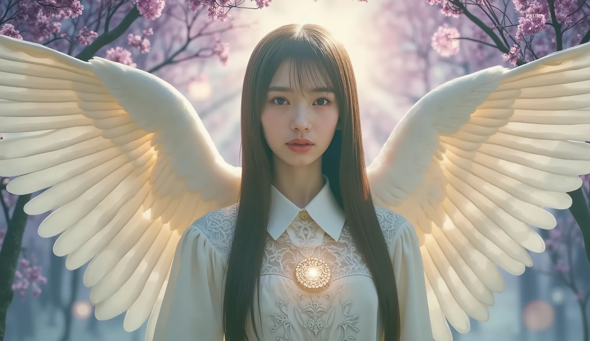 fictional characters who can look like angels have superpowers、Can look like an angel