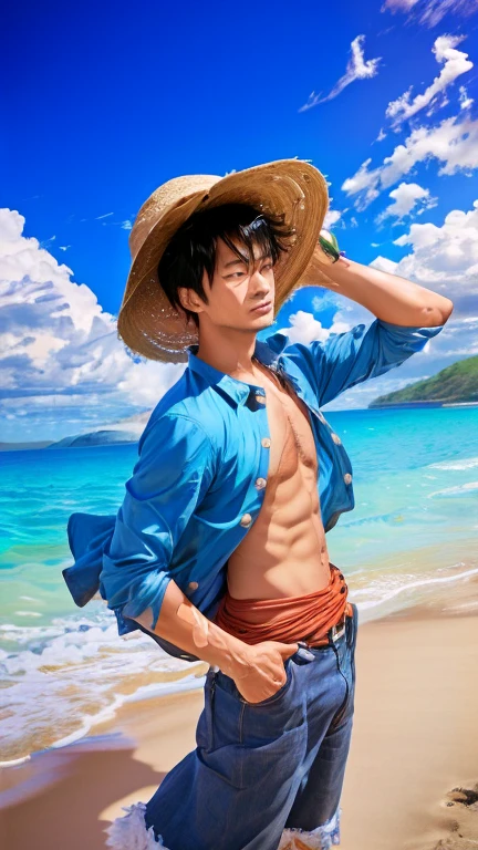 A character from the anime One Piece where he is part of the Lunarian race