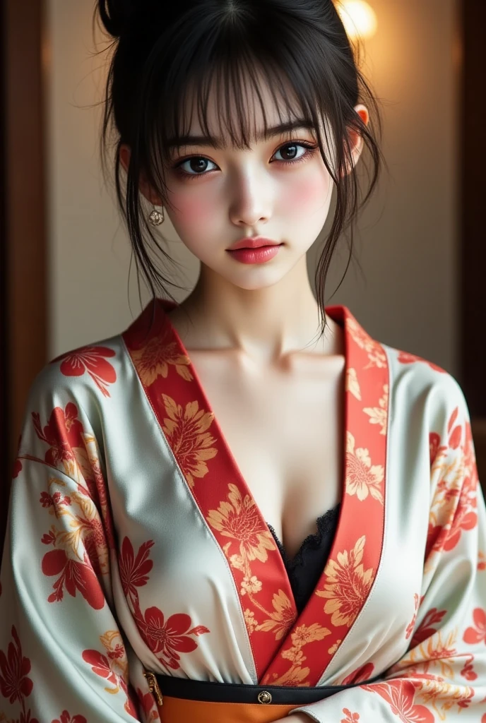 Beautiful Skin、Junko Ishihara,Over Amagi,Prostitute,Edo Period,Joren Falls,Flame of Love,Disheveled Japanese clothing,