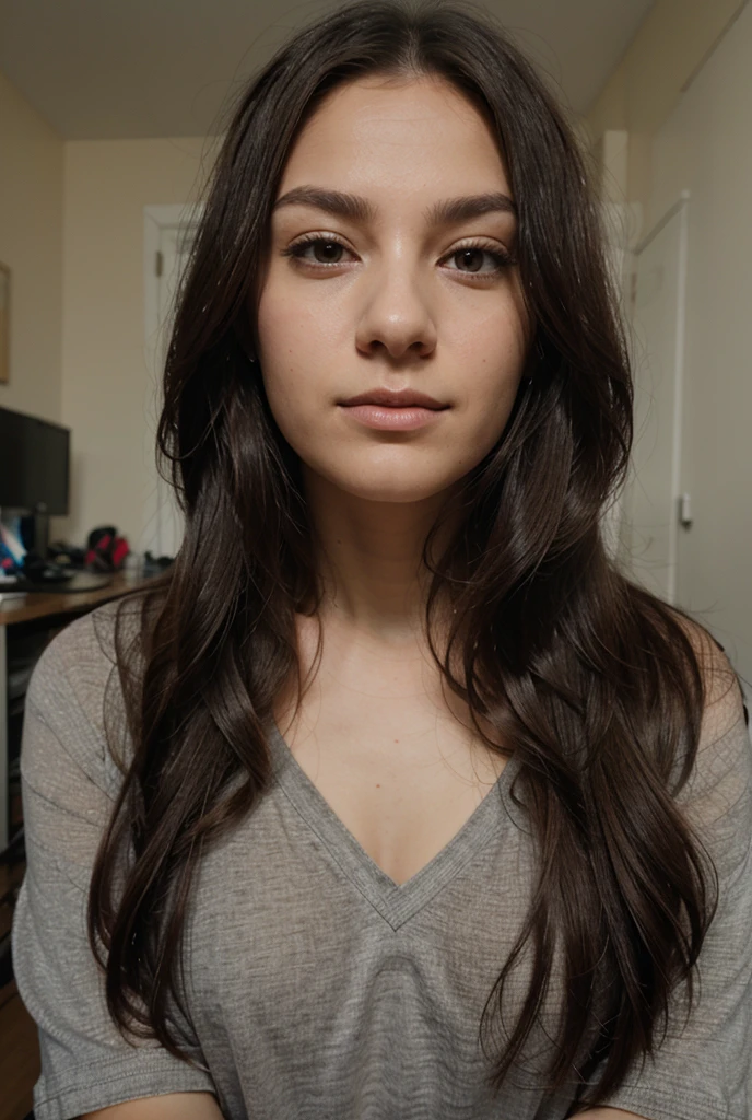 Woman with a beard