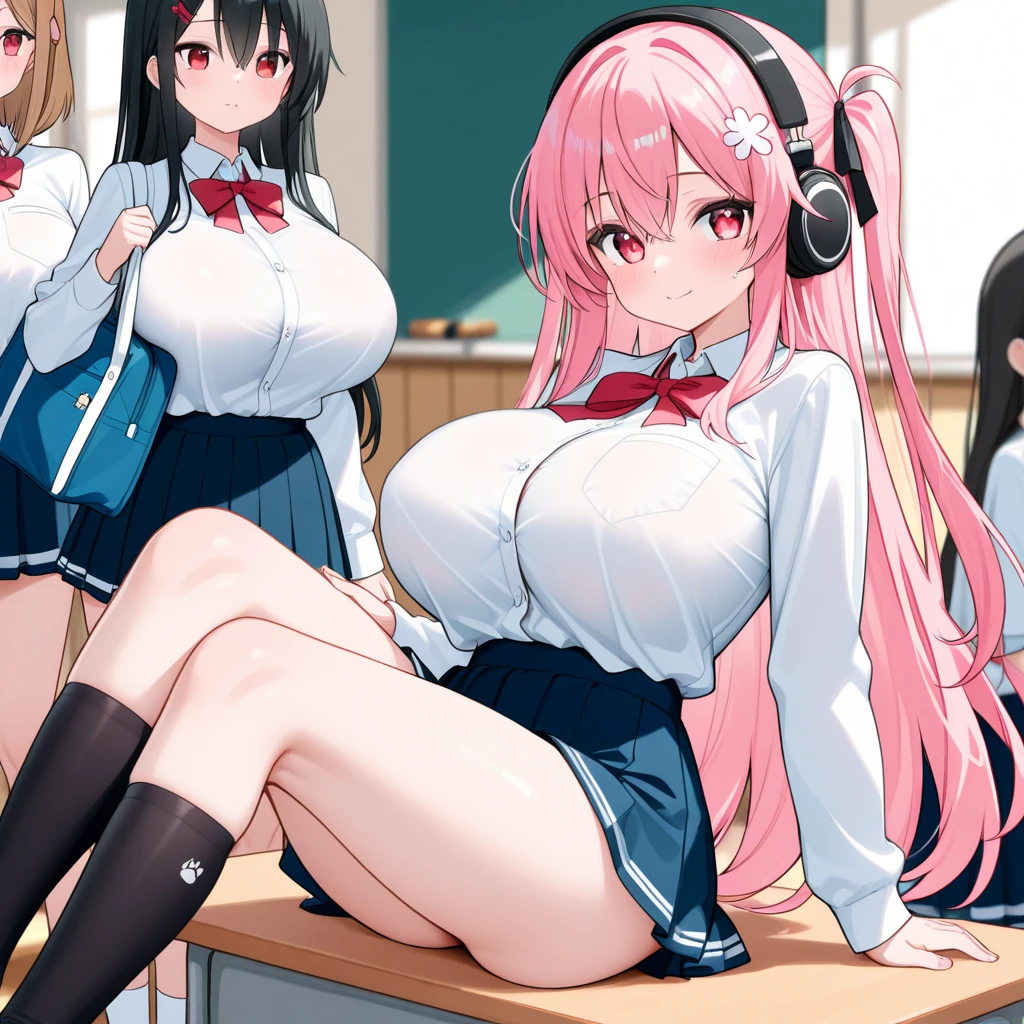 Details、Ultra-detail、masterpiece、top-quality、Beautiful fece、A detailed eye、 (focus panties), (I look up at the five girls from the ground.)、(Five girls are standing in a circle around me, looking down at me.:1.5)、circle、(seductive grin), (((5 giant girls)))、((angle from below)), 5 young face, (thighs), 5panties, (angle from under 5 girls),baby face,mesugaki,5 succubuses,(Pink ribbon:1.1)、(Two-side-up)、pink bra、Shady face、white hair、malicious smile、Bruises and ugly facial features、Young features、(Lori:1.2)、long-sleeve、puffy sleeves fluffy hair、Elementary school girls、Short stature、Chiquita、Colossal tits、(Put your hand on your face)、Buriko、Ruffled uniforms、hair clips、(Ridicule:1.1)、looking-down、Looking from below、Being looked down upon by girls、(Looking from below:1.2)、ultra gigantic tits、Pink heart symbol、Mass of heart、(Heart Effect:1.1)、(heart mark:1.1)、demon tail、Devil's Tail、Succubus、(ultra gigantic tits:1.3), (6+girls,multiple girls, crowd:1.3),