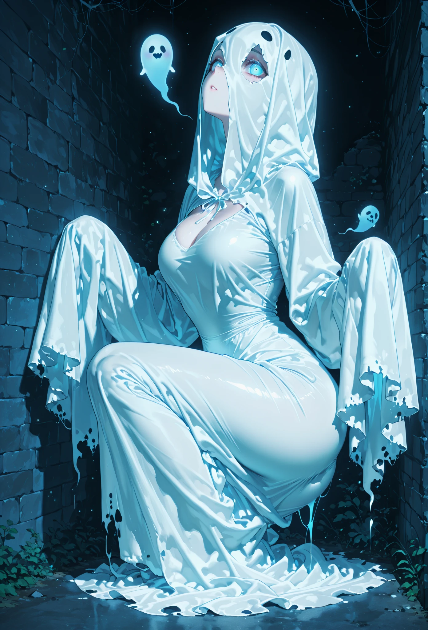 a woman trapped in the spider web, spider web, cocoon, gr3ysh33r,