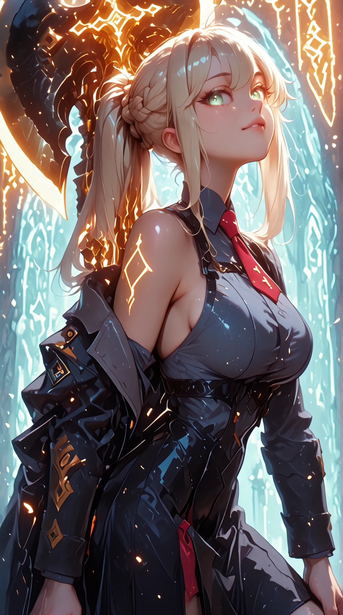 (RAW shooting:1.5, realistic:1.5, 8K), (highest quality, masterpiece, ultra high resolution), dark underground prison, ((perfect dynamic composition:1.7)), Highly detailed skin and facial textures:1.3, Detail of limbs, 1 girl, Cute sexy succubus demon with big wings:1.3, prisoner of war, slave, Horn, Fair skin, open your legs, (Correctly wear heavily torn clothes off-shoulder:1.3), Huge breasts that are about to explode, Do not show areola, big chest gap, (The expression on your face when you feel intense caress, Facial expression when feeling pleasure, A look drowning in pleasure, Are crying), beautiful blue eyes, Eyes that feel beautiful eros, sexy face, blush, (Too erotic and cute:0.9, Bewitching:0.9), ((torture:1.5, bondage:1.5, stretching arms upwards:1.5, the right arm is chained:1.5, Pull to top right, left arm is chained:1.5, pull the top left, the right leg is chained:1.5, pull down to right foot, left leg is chained:1.5, pull down to left foot)) (((An incomprehensible amount of liquid flows throughout the body:1.6))), super long blonde curly hair, View from the knee up,detailed face, detailed eyes, detailed hands