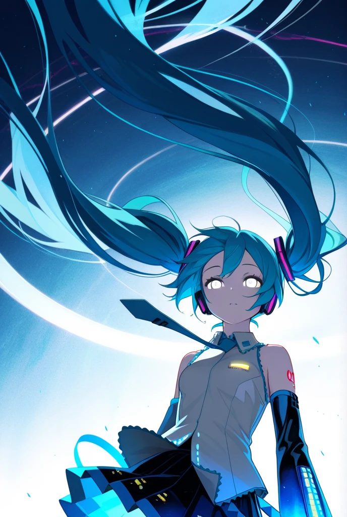 <lora:chakra_mode:1> facial mark, fire, glowing, magic, aura, energy, whisker markings, electricity, (teal theme:1.3),, absurdres, ultra detailed, masterpiece, best quality, aesthetic, detailed,, katya1, solo, smile, 1girl, aqua eyes, black hair, <lora:low_ponytail-1.0:0.7> low ponytail, ahoge, absurdly long hair, very long hair, hair flaps, hair between eyes, bangs, crossed bangs, messy hair, small breasts, goggles on head, closed mouth,