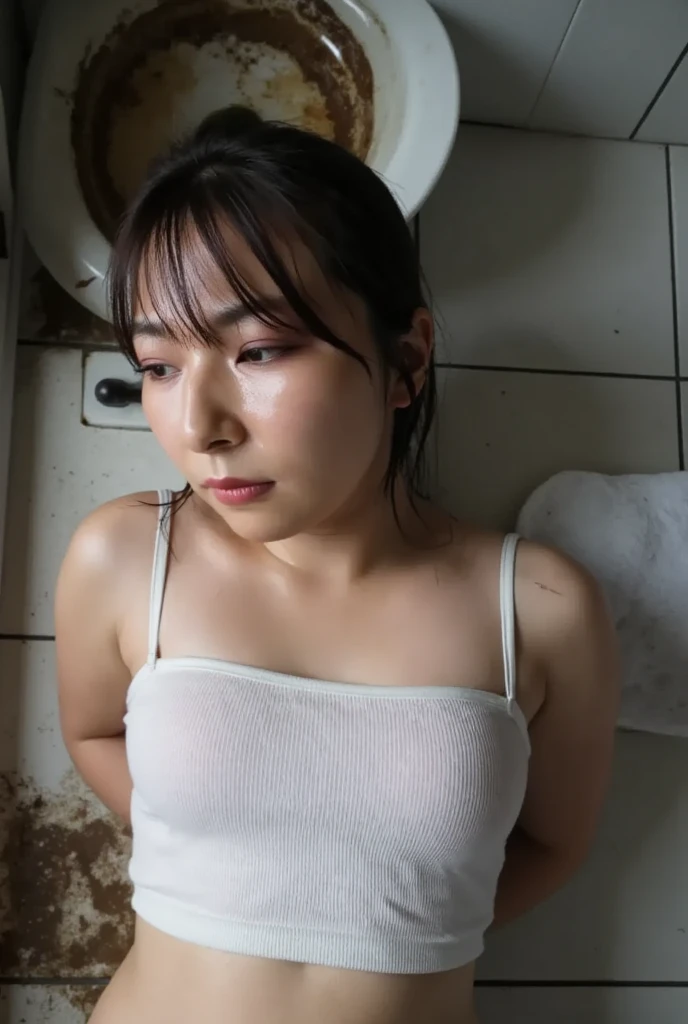 wet bra,Glow white skin,Huge Breast,wet skirt,Wet Clothes,Don't change face,pink