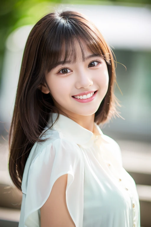 masterpiece,highest quality,(Japanese ),((beautiful girl)),cleavage,((See-through)),An expression that imagines something pleasant:1.2,(perfect body beauty:1.2),((perfect body)),(shy smile),beautiful teeth,