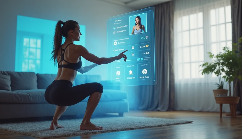 A woman imagines the future of physical therapy
