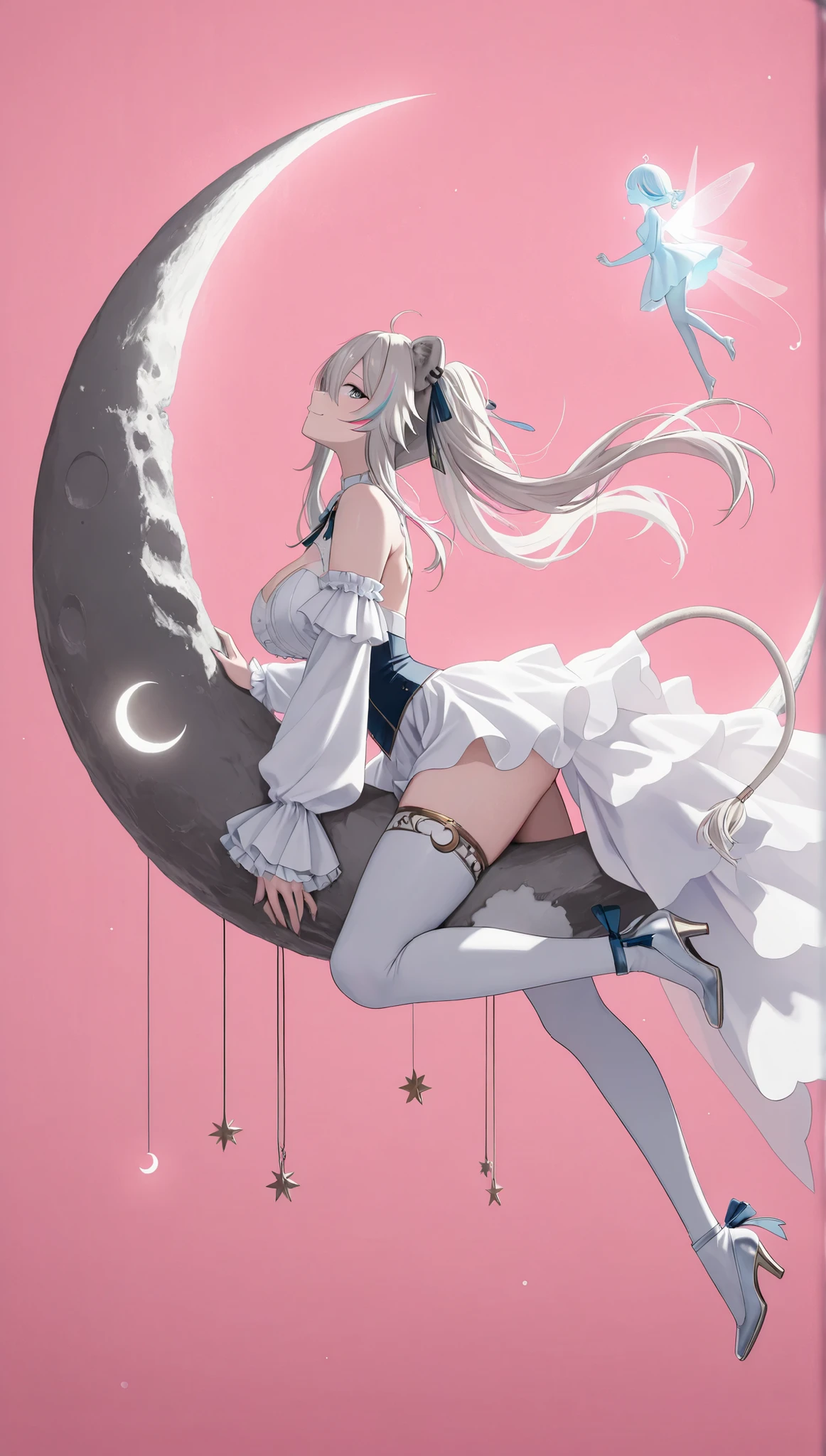 One girl, ((masterpiece, highest quality:1.2)), Reverse Bunny Girl:1.6, Best Anatomy, Individuality, bubble gum, stuffed toy
