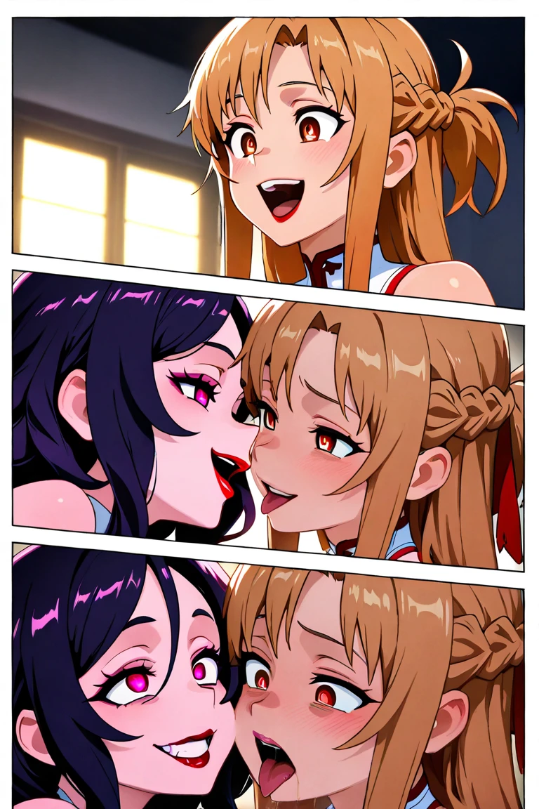 Leaning forward and making a kissing face, cute kissing face, upper body, camisole, trying to kiss, moving face closer, short blonde waves, beautiful eyes