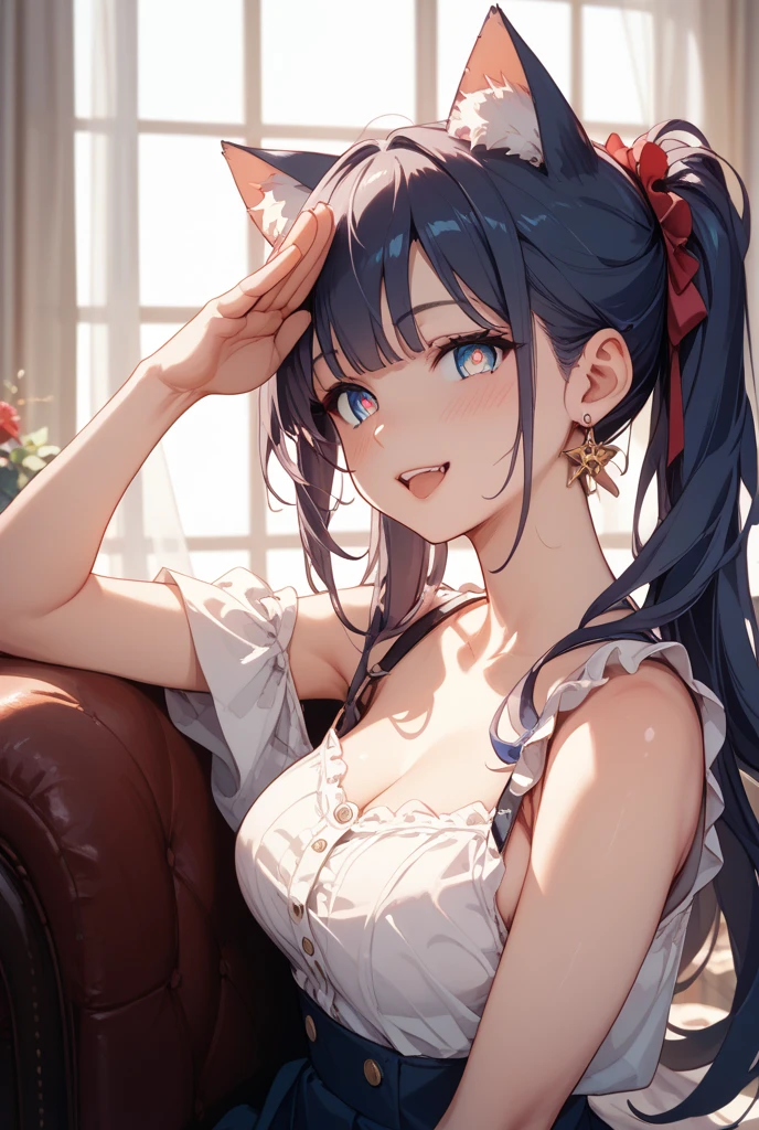 (photorealistic:1.8, highest quality:1.8,8K masterpiece:1.8,High resolution,muste piece:1.8,RAW Photos,cinematic lighting),No split screen、morning、Good Morning、The coffee shop of the future、
（A 23-year-old female clerk brewing coffee:1.5)、（choker、uniform、mini skirt、knee high tights、beautiful breasts、beautiful thighs、plump nipples、beautiful chest)、 (Soryu Asuka Langley)、
(Beautiful, shiny blue, white, black and brown hair:1.5)、looking at the camera、smile、shining blue eyes