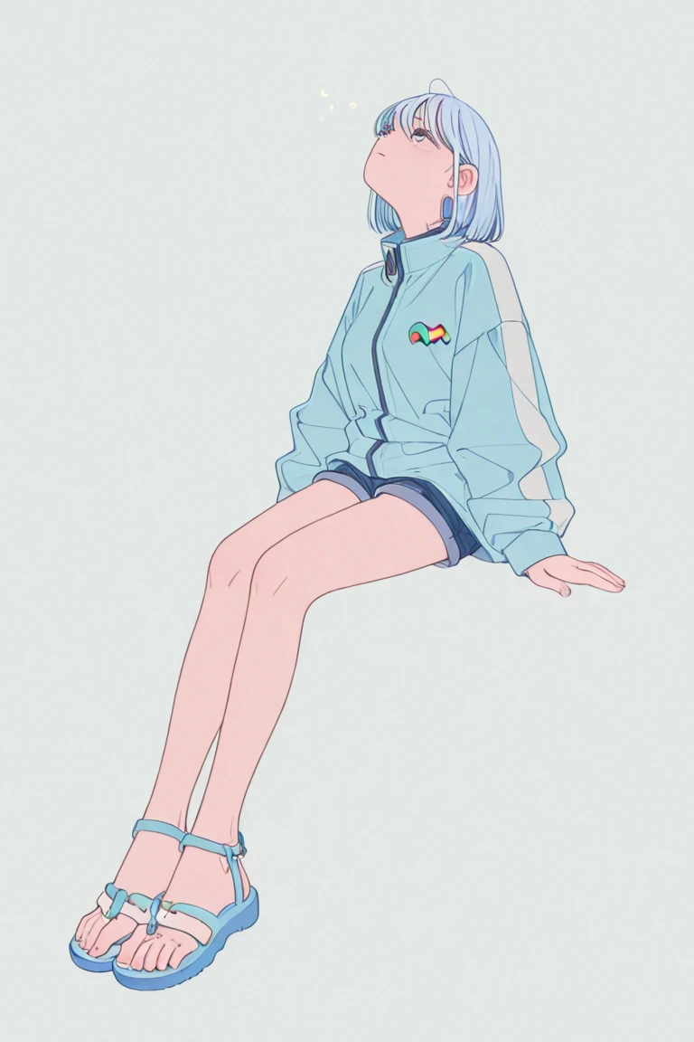 high quality,Cool Beauty, 最high quality、 Stylish design, (((The most beautiful girl))), ((Thin legs))、(((最high quality))), High resolution, ((detailed)), (((Doodle Art)), ((masterpiece)), ((Super detailed)), 16-year-old girl、White Background、B girl fashion、Inner Color、((Sexual))