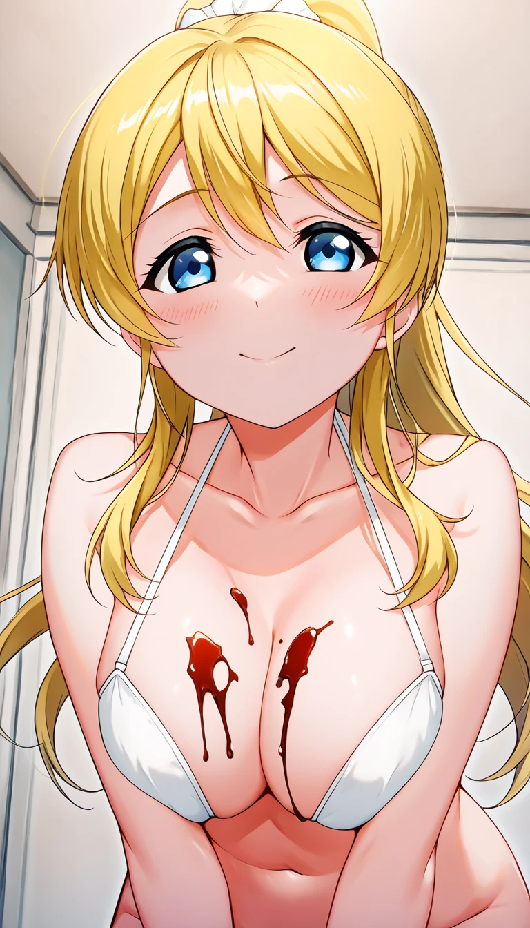 (day:1.7), Forest background,
sitting on the floor,sleeveless,((cropped tank top, panties, thug, blood on hands, blood on hair, dominant mistress)), thighs,
blonde hair,blue eyes,bangs, Long_hair,(hair between eyes:1.3),
1 girl, 20yo,mature female,Beautiful Finger,Beautiful long legs,Beautiful body,Beautiful Nose,Beautiful character design, perfect eyes, perfect face,
looking at viewer, in the center of the image,focus on face,
NSFW,official art,extremely detailed CG unity 8k wallpaper, perfect lighting,Colorful, Bright_Front_face_Lighting,
(masterpiece:1.0),(best_quality:1.0), ultra high res,4K,ultra-detailed,
photography, 8K, HDR, highres, absurdres:1.2, Kodak portra 400, film grain, blurry background, bokeh:1.2, lens flare, (vibrant_color:1.2)
(Beautiful,Large_Breasts:1.2), (beautiful_face:1.5),(narrow_waist),