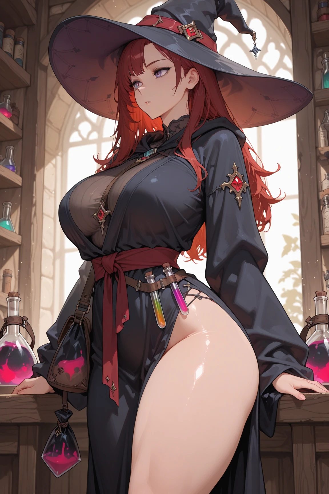 Outrageous resolution+++、masterpiece++、top-quality++、ultra-definition++、ultra-definition++、4k++、8k++、from side、(Background Focus)++、Sexily dressed woman casts spell of evil big breasts black wizard in black robe and witch hat concocting medicine in a huge pot in witch's house destroying the city、Rune of an evil colossal breasts black wizard in a black robe and a witch hat concocting medicine in a huge pot in a witch's house、The magic of an evil big breasts black wizard in a black robe and a witch hat concocting medicine in a huge pot in a witch's house、Evil Colossal Black Wizard in Black Robe and Witch Hat Concocting Medicine in a Giant Pot in a Witch's House Flying Above、Evil Colossal Black Wizard Sorcerer in Black Robe and Witch Hat Concocting Medicine in a Witch's House in a Huge Pot、Evil Colossal Black Wizard Goddess in Black Robe and Witch Hat Preparing Medicine in a Giant Pot in a Witch's House、detailed fantasy art、fantasy art style、Blake Evil Colossal Black Wizard Witch in Black Robe and Witch Hat Concocting Medicine in Huge Pot in Beautiful Ancient Witch's House、Evil Colossal Black Wizard Queen in Black Robe and Witch Hat Concocting Medicine in a Giant Pot in a Witch's House、Fantasy Art Behans、Evil Colossal Black Wizard Sorcerer in Black Robe and Witch Hat Concocting Medicine in a Huge Pot in a Beautiful Witch's House、Evil Colossal Black Wizard Sorcerer in Black Robe and Witch Hat Concocting Medicine in a Huge Pot in a Beautiful Witch's House、Evil Colossal Black Wizard Shards in Black Robe and Witch Hat Concocting Medicine in a Huge Pot in a Shiny Floating Witch's House、Evil Colossal Black Wizard Circle in Black Robe and Witch Hat Preparing Medicine in a Witch's House in a Huge Pot、 Evil Colossal Black Wizard Spark in Black Robe and Witch Hat Concocting Medicine in a Huge Pot in a Dazzling Witch's House、Evil Colossal Black Wizard Chain in Black Robe and Witch Hat Concocting Medicine in a Giant Pot in a Witch's House、Evil Colossal Black Wizard in Black Robe