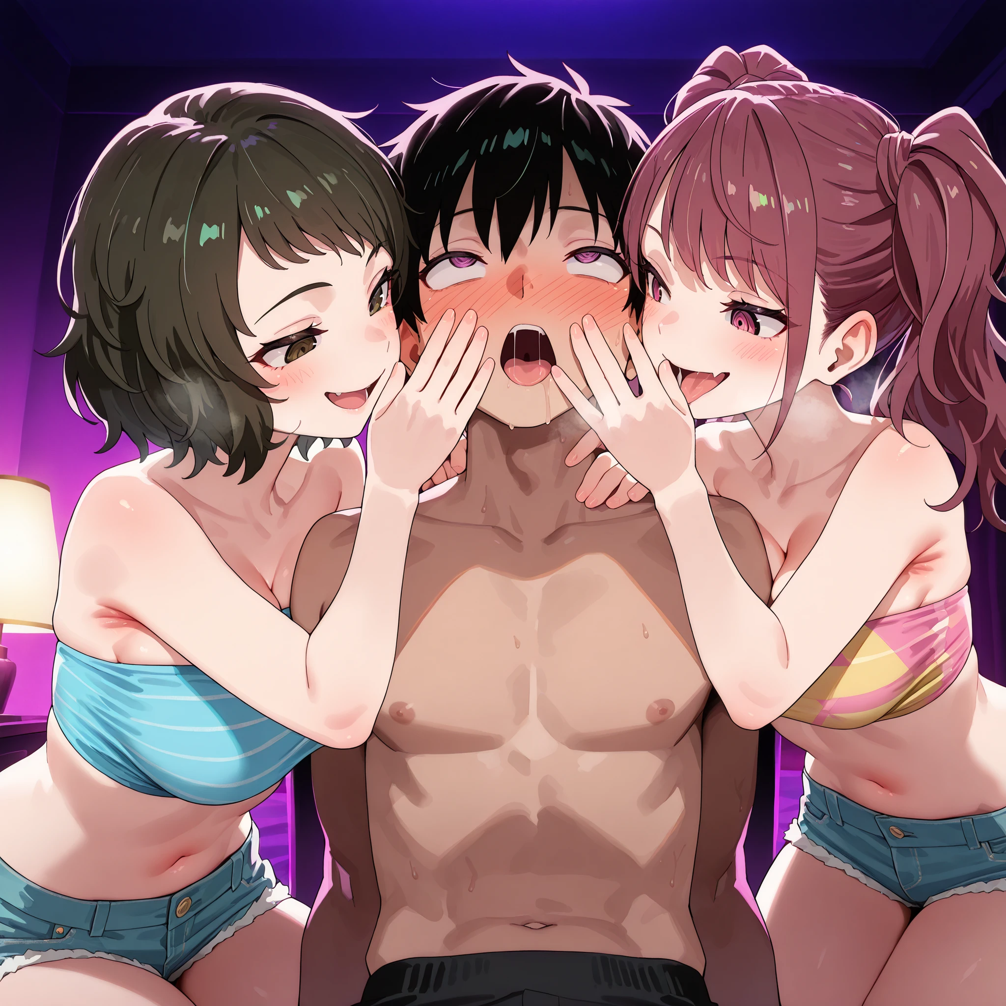 One Woman、One Man、Massage parlor、beauty、Micro Bikini、lotion、女はベッドにDownward、Downward、Massaged、Naughty Massage、The man is a masseur、Age 25、short hair, Highest quality, Small Tits、Slender body、Black Hair,My crotch is steaming 、Sweaty body、Having your groin touched、sexual excitement、Obscene sound effects、Convulsions、Acme、orgasm、Love Juice、Japanese Moans、Shaking breasts、Very vulgar pose、A man played with my nipples