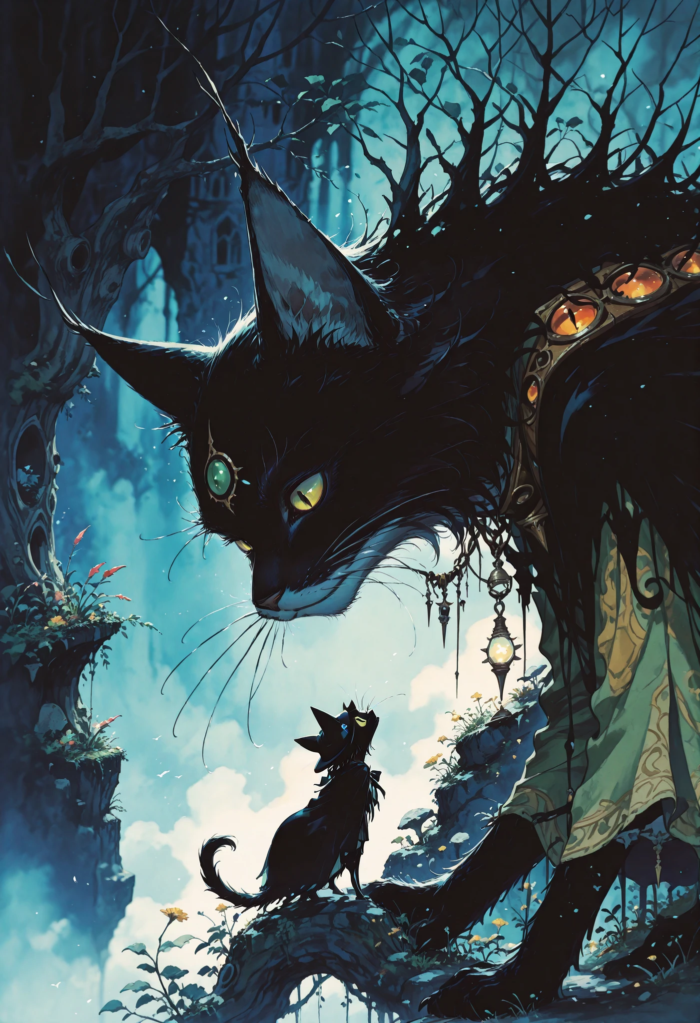 Studio Ghibli Dark Fairytale, Cat ear hat、 Traveller