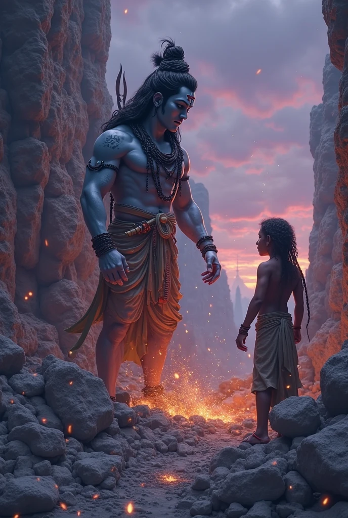 Beautiful lord hanuman in esctasy,athletic body,expansive landscape photograph , (a view from below that shows sky above and open field below), a girl standing on flower field looking up, (full moon:1.2), ( shooting stars:0.9), (nebula:1.3), distant mountain, tree BREAK
production art, (warm light source:1.2), (Firefly:1.2), lamp, lot of purple and orange, intricate details, volumetric lighting BREAK
(masterpiece:1.2), (best quality), 4k, ultra-detailed, (dynamic composition:1.4), highly detailed, colorful details,( iridescent colors:1.2), (glowing lighting, atmospheric lighting), dreamy, magical, (solo:1.2)