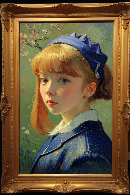 masterpiece,best quality,<lora:tbh192-:1>,style of William Morris tech genius teenage girl