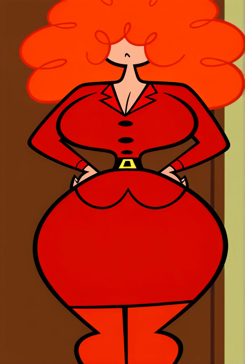 source_anime, voluptuous body, hourglass figure, 1girl,solo, huge breasts, huge ass, wearing 1920s era dress with a sunflower sunhat, blonde coloured short hair, tons of freckles on body, facing viewer, full body portrait, girl is front facing toward the viewer, smiling