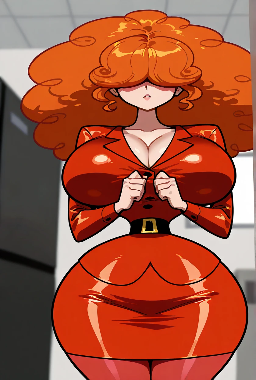 STICKER, (NSFW:1.2), A detailed illustration of a vivid Sexy Velma Dinkley from Scooby Doo naked, bare breasts, face view, ass view, side by side, orange thong, Solo Female, medium breasts, full cleavage, Full Body View, orange high heeled boots, soft nipples, hands behind her back, vintage t-shirt design, in the style of hand drawing, 3D vector art, fantasy art, watercolour effect, Adobe Illustrator, hand-drawn, digital painting, low-poly, isometric style, retro aesthetic, focused on the character, 8K, Best Quality, Masterpiece, Beautiful Eyes and Face Details
