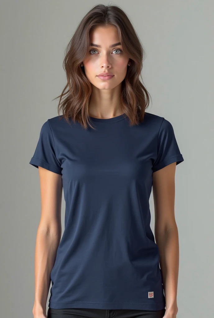 a woman wearing a camisa azul and green pants, blue tight camiseta, dark camisa azul, Camisa da Marinha, violet coloured Camiseta, camisa azul, Manga curta, wearing a Camiseta, roupas azuis, Camiseta, camiseta, azul-marinho, wearing a dark blue polo shirt, azul-marinho, camiseta, Roupas azuis escuras, in camiseta