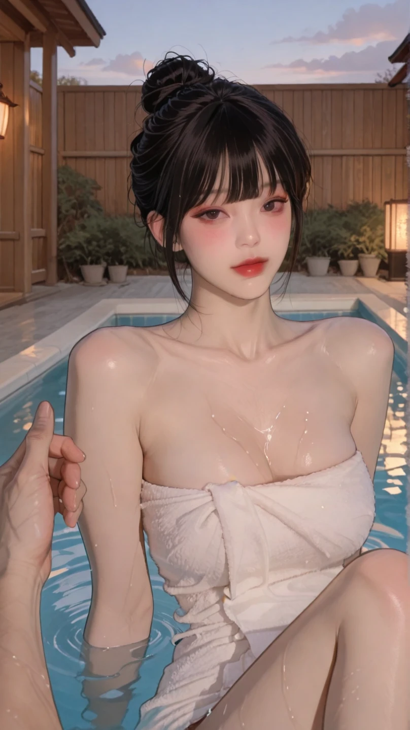 ultra realistic photograph of a stunning anthropomorphic femdragon beautiful gorgeous, in swimwear, lies on the water surface of the lake, stunning composition evoke a sense of admiration, hyper realistic and hyper detailed, hyper emotional, epic cinematic lighting, 32k UHD resolution, shot on Hasselblad H6D 400c Multi shot, Mitakon Speedmaster 35mm f 1. 2 XCD --style expressive --ar 1:2 --upanime --niji 5 --q 3, (nsfw:1.5)