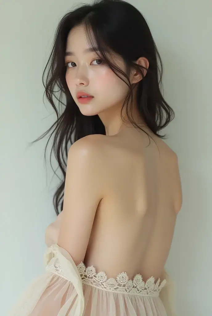 Nude girl at locker school