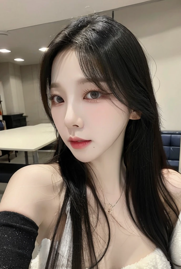 4k extreme portrait,black,black内衣,full,charming,Sexy