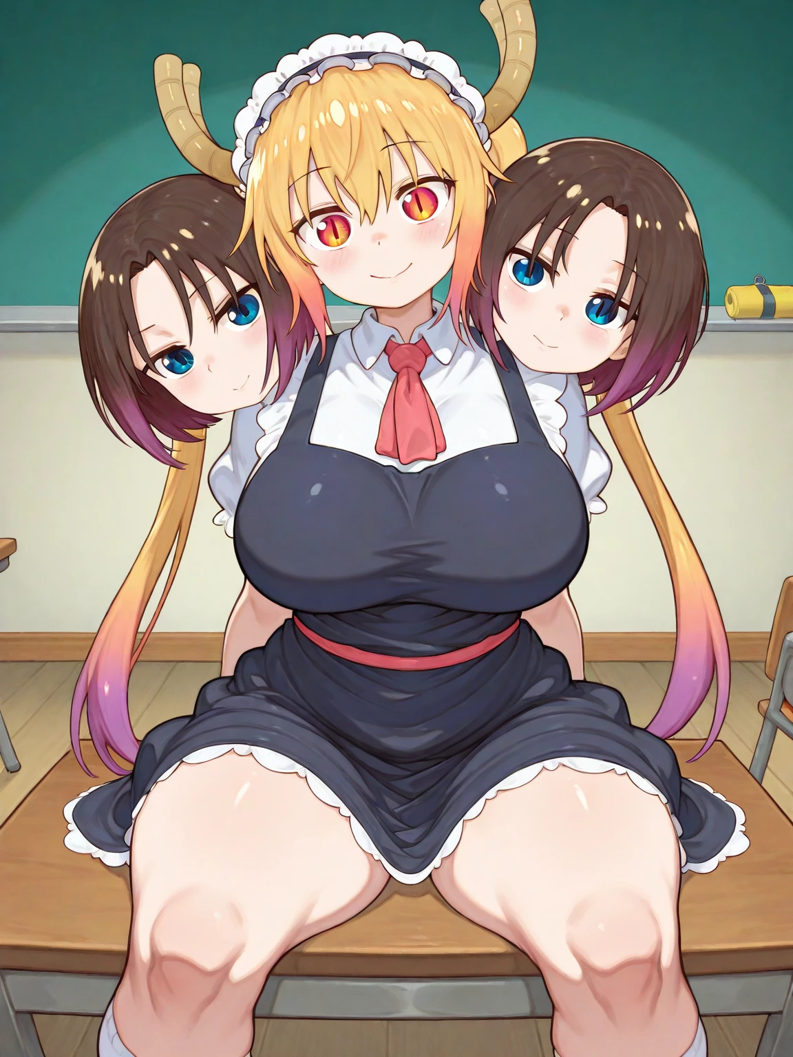 Your two headed obese but with a sexy face blonde pigtails redneck much younger girlfriend’s looking away from much more attractive red haired futa conjoined mommy jerking the huge hairy cock the conjoined older and much younger heads share while her two girlfriends catch her jerking her uncircumcised penis in a big bed during a sleepover. the mommy head is trying to jerk off discreetly but is embarrassed to notice that her younger head’s girlfriends are watching her as she shoots white cum from her hairy cock. The younger second head is embarrassed as all her friends now know she has a penis. The two headed woman’s busty friend has clearly never seen a hairy uncircumcised penis before and is clearly intimidated by her size as the conjoined mommy and her much younger daughter cum in front of her with the older head feverishly masturbating her conjoined cock