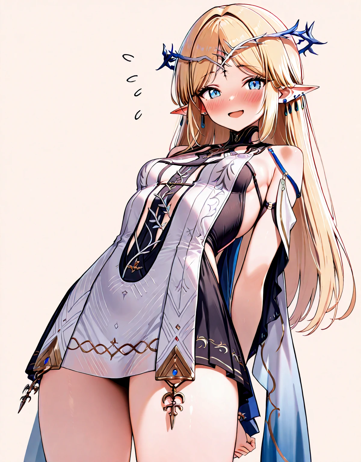 (masterpiece), (best quality),
detailed face, 1girl, solo,
frostlink, looking at viewer, blue derss, boobs, earrings, long hair,<lora:LinkFrost-16:0.6>