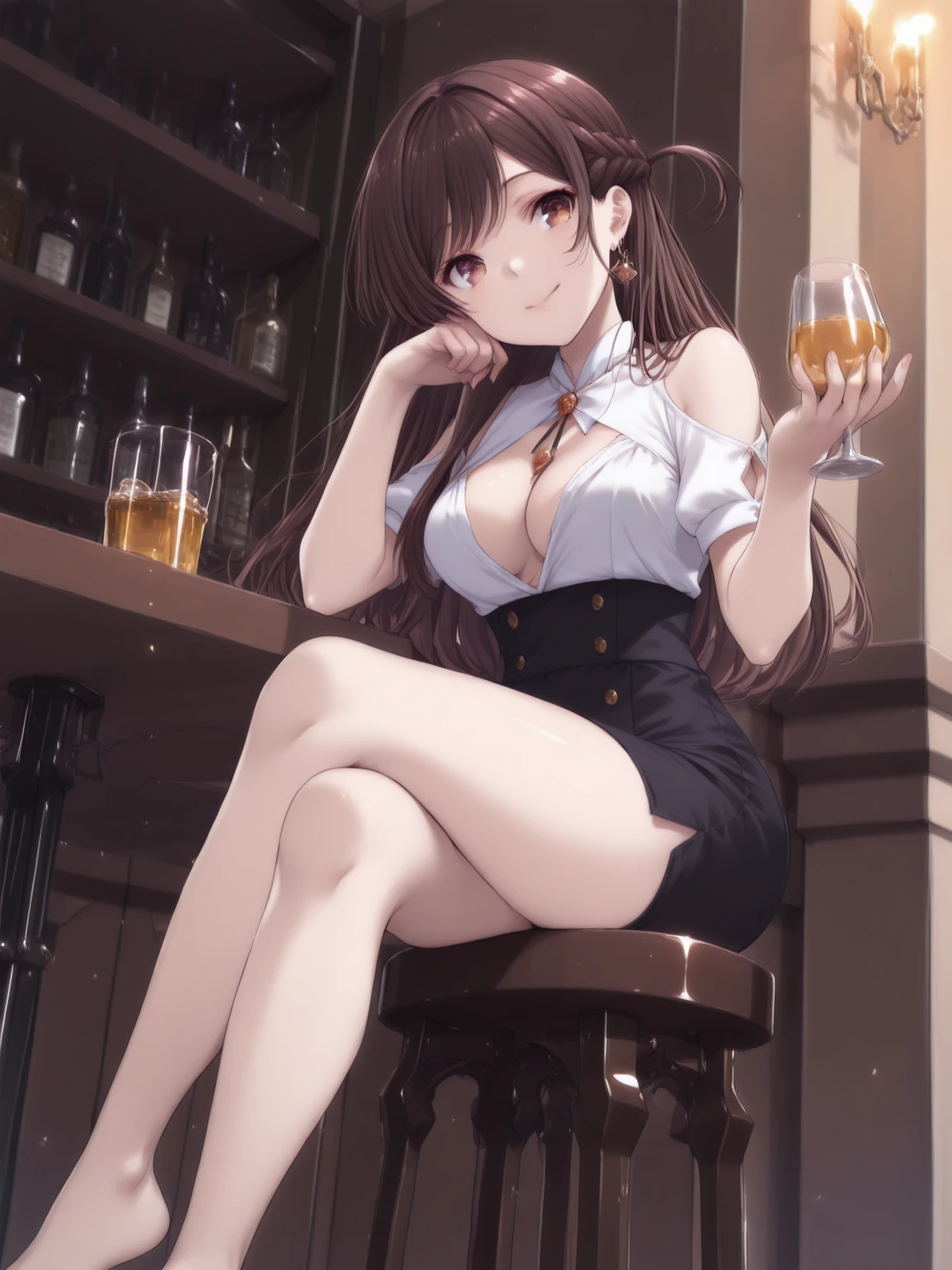 Anime, (((destroyed medieval town, collapsed bar))), (Background: oktoberfest), from side, brown hair, brown eyes, medium breasts, (dirndl), (torn clothes), no bra, bottomless, show off pussy, disdain, contemptuous, disgust, scared, cry, skyporn, Areola,big areolae, puffy niples, nipples through, ((best quality)), spread pussy, sexual fluid, pussy juice, drooling, dirty skin, being raped