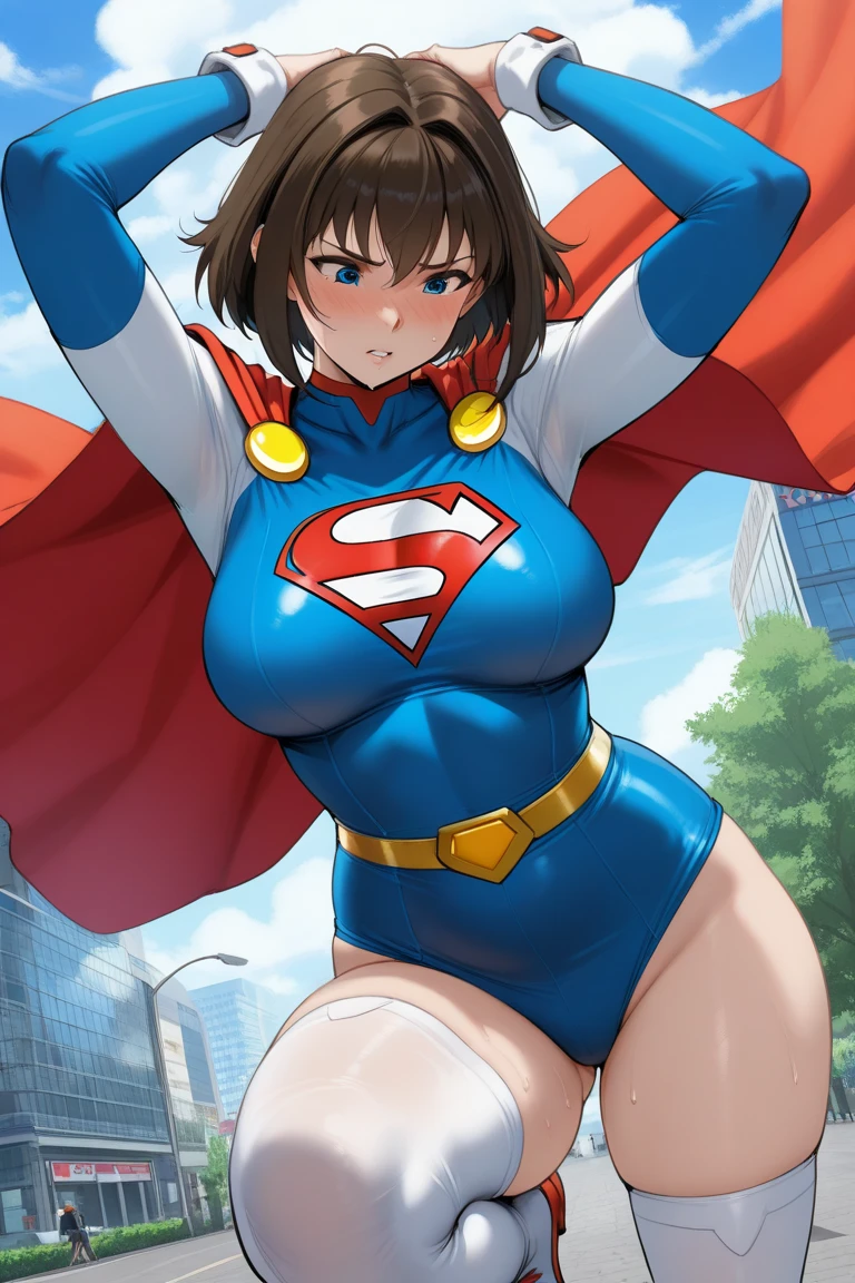 Bloomers,Big Breasts,Super Breasts,Black Hair,Bobcut
