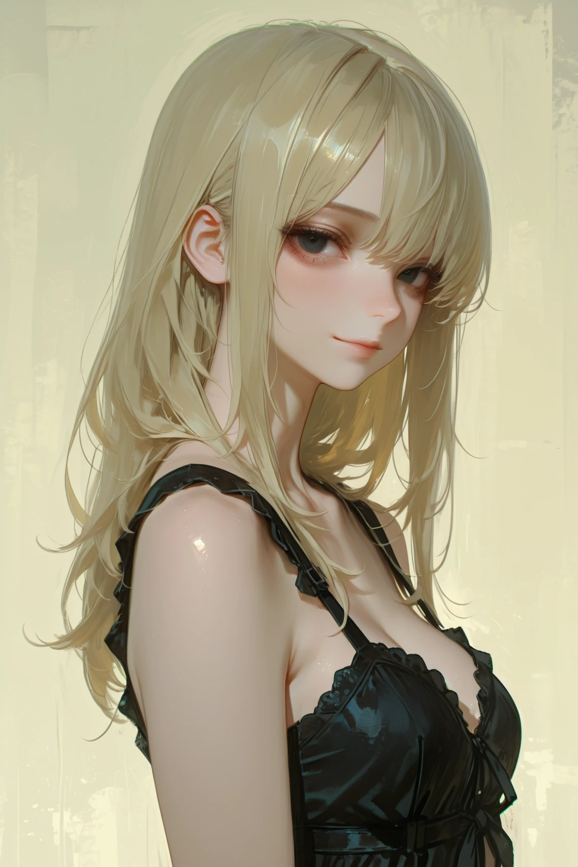 girl,Character design sheet,Beautiful attention to detail,Beautiful lip detail,Highly detailed eyes and face,Long eyelashes, Like an oil painting, art, Super detailed,Professional,Vibrant colors,Portraiture,Studio Lighting,Wide Focus,Physically Based Rendering,High resolution,超High resolution. Yellow Eyes, Curly hair，Shining blonde，smile，Fluttering Hair、Large Breasts、Renaissance、