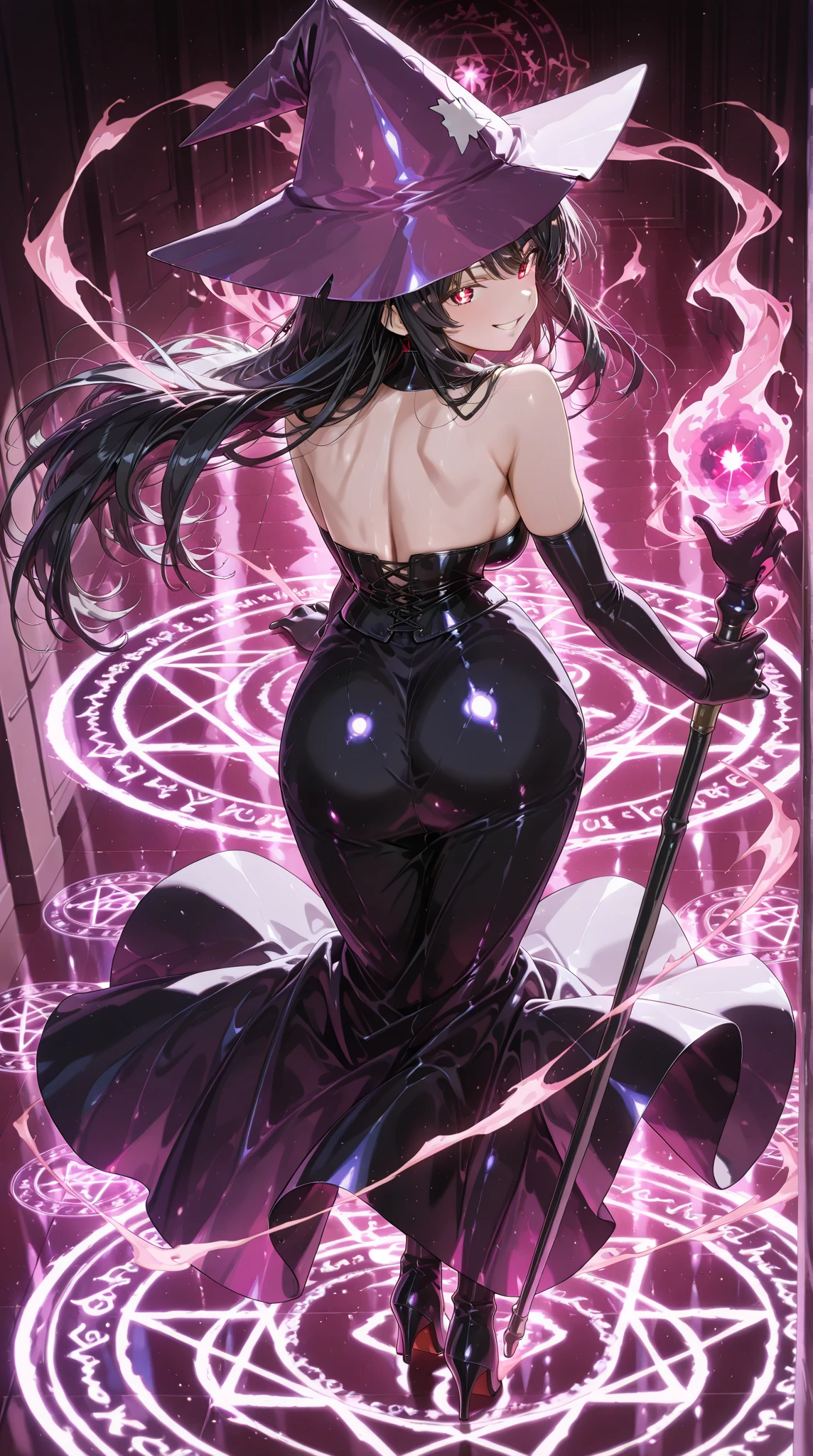 a girl standing(Girl wearing black transparent gloves,Strappy heels,The succubus of a transparent sexy dress,Wear black pantyhose),Pay attention to hand details,Pay attention to the texture of the stockings,Pay attention to the beauty of your feet,Focus on the beauty and sexiness of the legs,(Gloves look like stockings) ,Two-dimensional style,Ray traching --auto