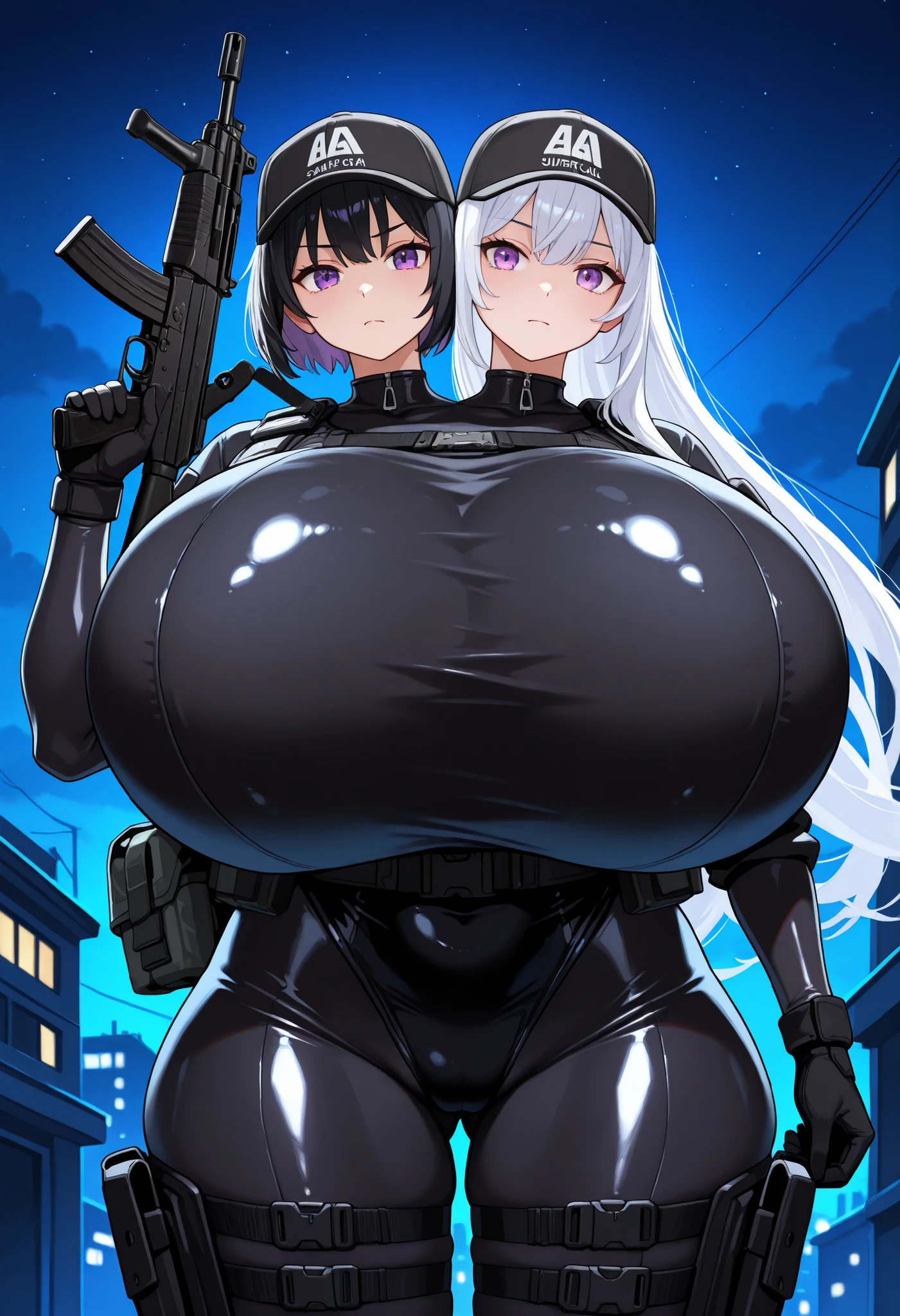 A woman with white skin and black eyes, big tits and a big butt drinking milk in farmer's clothes