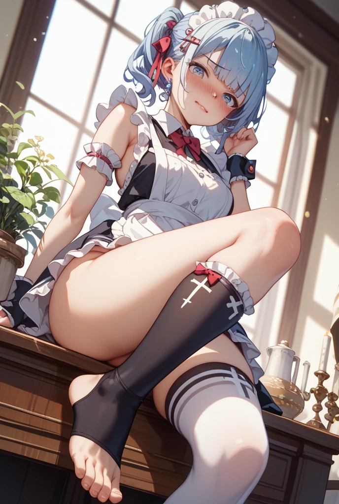(2.5d animation),若いShinyShiny白いShiny肌、Platinum hair with dazzling highlights、Shiny明るい髪,Smooth Hair、Shiny beautiful bangs、Shiny, Charm、so beautiful, Nice and cute 、High resolution、(Very clear vagina:1.3)、Professional Lighting、(Spread your legs wide and show off your vagina.:1.3)、(cowgirlposition:1.5),(Super Resolution, Highest quality:1.2), alone, (Petite Girls:1.3) , (nsfw:1.5),{{{masterpiece}}}, {{{Highest quality}}}, {{Very detailed}}, {Full open vagina supermodel:1.5}, {{Very delicate and beautiful}}, (High two side up hairstyle:1.5) ,(((Child body&perfectPussy:1.2)),(hentai 2 hole insertionＰＯＶ:1.3) Flat Chest, Small hips, (Frilled mini skirt), (White knee-high socks:1.3), (((legsUP:1.3))), ((Spread your legs wide to the left and right and ride in cowgirl position:1.5)), ((Upper BodyはRibbonボンテージで完全拘束:1.3)), (Both hands completely restrained:1.3), (DOUBLEhand fully bound with chains and rope:1.2),,Tilt your head, (Open your mouth:1.2) ,Drooling, virgin, penis,(Blowing out pussy juice:1.3), (((From below))),, (((Upper Body))), (acme face:1.3), animation, (torture chamber:1.3),(Forced Orgasm:1.2),(whole body:1.3),((cowgirl position:1.4)),(hentai 2 hole insertionＰＯＶ:1.5),(Photograph your model from the front:1.2),(Perfect Vagina:1.2),(Thin suspenders:1.2),(garter belt:1.3),(Silk knee socks:1.2),(A large amount of incontinence オーガズム juice gushing out:1.2),(Available nsfw images:1.8),(Cute Vagina:1.2),(virgin:1.3),(Loli face:1.2),(Completely hairless crotch and vagina:1.3),(Thin girl body:1.3),((Loli face:1.3)),(Beautiful Vagina:1.2),(Photograph your model from the front:1.2),(Clothed sex:1.3),(prostitution&暴力的なrape&childsexＰＯＶ:1.3),(Obscene tattoo on crotch:1.2),(Forced Orgasm),((be subjected to indecent abuse:1.2)),(Semi-rear stick:1.2),(Bright lighting:1.2),(Small breasts:1.3),(The bare skin of the chest is exposed:1.3),(Clothed sexＰＯＶ:1.3),(Double Hand is completely restrained by chains, DOUBLEhand is completely restrained with rope and ribbon:1.5),(Upper Bodyは鎖とロープで完全拘束状態:1.3)(Vagina Appreciation Model:1.5),(A hentai 女の子 spreading her legs wide open to show off her vagina:1.6),(Cute boobs:1.3),(Ahegao:1.3),(Massive squirting pussy juice:1.5),(Horny  10 year old childbody:1.2)　,(Drooling:1.2),(short hair:1.2),(hentai mazoshisuplay:1.2),(rape:1.3),(prison:1.2)　,(Milking:1.6),(監禁されてrapeされている:1.2),(Ribbon bondage:1.2),(bukkake:1.3),(creampievagina:1.2),(Troubled face:1.2　)　,(　Peeing:1.2　　),(DOUBLE　Hand is completely restrained with rope behind the back:1.5)　,(A large amount of sticky  is ejaculated into the vagina:1.3),(Semen-covered body:1.2),(A large amount of white semen is poured on the face:1.2),(｛Sex slave:1.2｝),(spread_pussy:1.2),　(ayachi nene cosplay:1.3),(　ruanyi:1.2),(hentaiahegao:1.3)(ribbon bondag:1.3),(Thigh Strap Vibrator:1.3),(sextoy:1.3),(A tattered and heavily torn Gothic Lolita outfit:1.3)　,　(Pussy juice exposure:1.3),(brainwashing:1.2),(violet　hair1.8),(｛ 　　　Cure Beat SUITE PRECURE
:1.5　｝),(Inside the vagina:1.2)