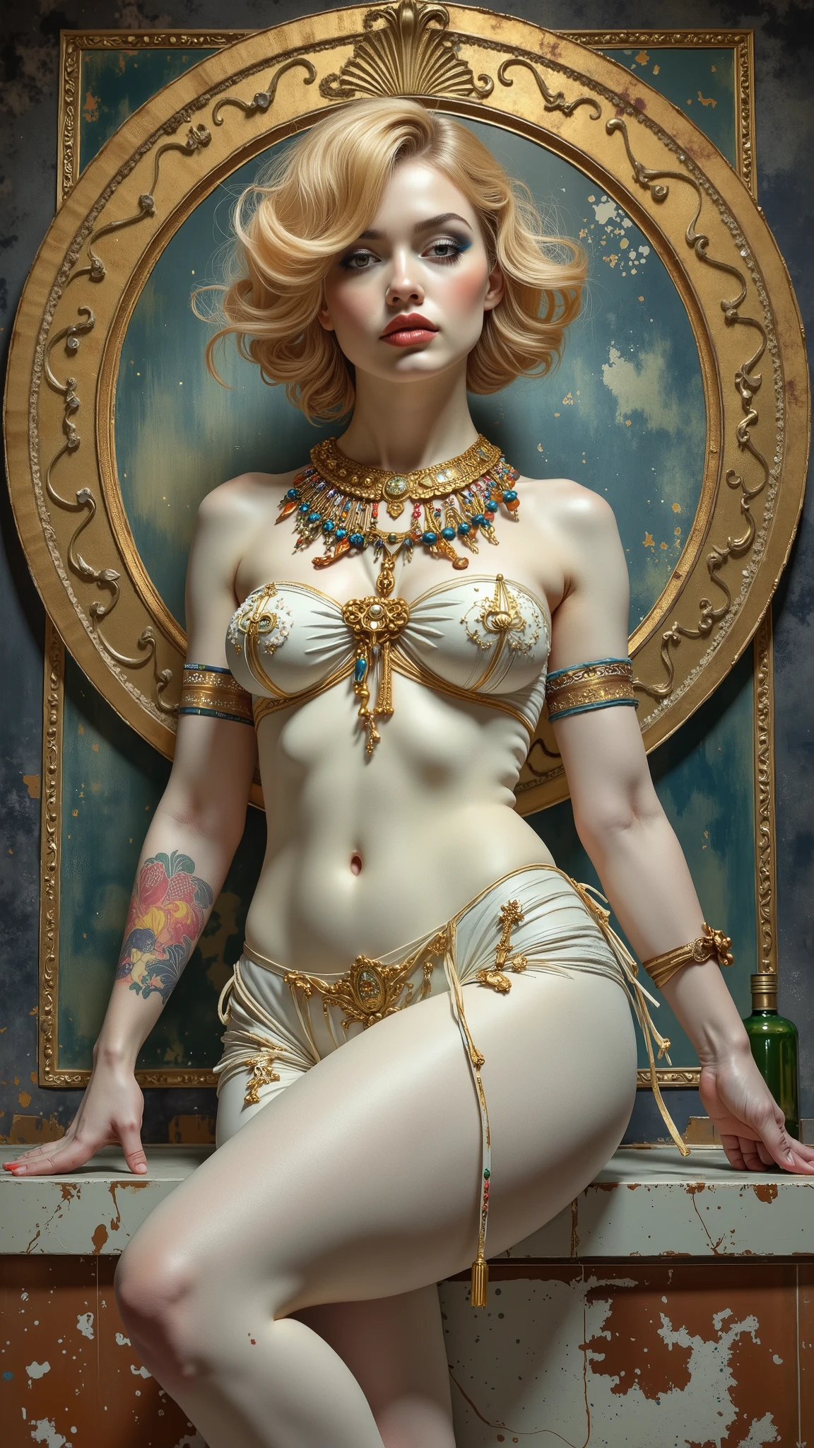pele radiante, dramatic lighting, estilo pin-up, sexual, surpreso, , colorida , Obras-primas, ilustrada, pele radiante, medium fat. corpo denso. cabelo vermelho, Illustrator Zoe Mozert, Poster art byZoe Mozert, Vintage pin app, Illustrator Zoe Mozert, girl Poster, Poster girl, Pin-up girl poster, prender uma garota, Poster, menina pin-up, rosto detalhado, detailed hands, pernas detalhadas, (melhor qualidade,ultra-detalhado,highres:1.2),Vibrant explosion of colors,arte abstrata,acrylic paint,expressive brushstrokes,Striking color combinations,vivid and negrito brushstrokes,vibrant color mosaic,incredible color interaction,splashes and drips of ink,rich textural effects,hypnotic color transitions notifying,Abstract Expressionism.dazzling display of color saturation and contrast,immersive visual experience,visually captivating,caos colorido,Visceral and dynamic,Artistic explosion,color-guided composition,playful and lush,explosions and colorful swirls,explosive color growth,dynamic explosions of vibrant colors,saturated rainbow palette,Burst of Life and Vitality,dazzling display of chromatic diversity,Electric and full of life,vibrant explosion in all directions.explosive energy and movement,contrast and harmony,rich and intense pigments,vibrant color layers,fluid and energetic composition,saturated color palette,explosive color growth,brilhante, negrito, e ousado,colorful kaleidoscope,Brilliant riot of colors,colorful explosion beyond imagination,vivid and immersive visual experience,luminoso e radiante,colorful fireworks of artistic expression,celebration of vibrant tones and saturation.