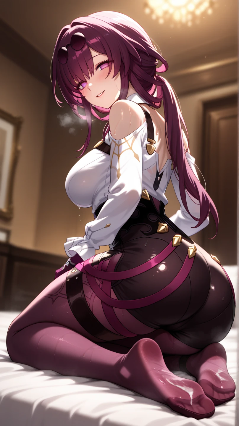 long pink wavy hair and yellow eyes, princess dress and 25 year old girl with breast