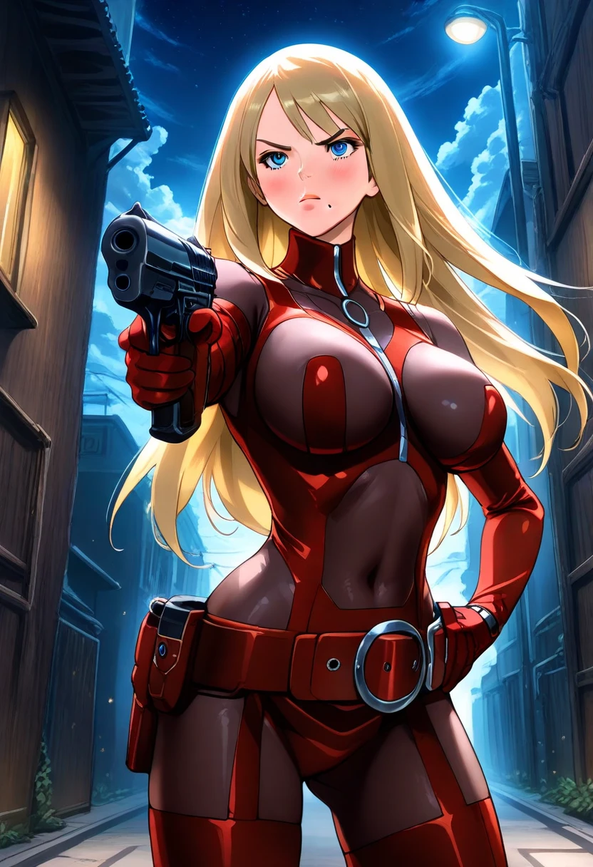 　　(((((Dark brown skin)))))) 　　明日香,blue eyes　Ready your gun?　and　　Blonde　　Love juice 　Red leotard　Wet crotch　　