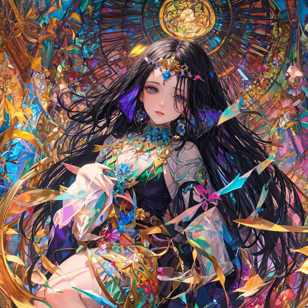 //style (Maximalism:1.3), vivid contrast, Gustav Klimt, (typography:1.3), BREAK //quality and charactor (realistic:0.8), super photo realistic illustration, highres, ultla detailed, absurdres, extremely beautiful female demons, (female demons:1.8), (butterfly wings, feathers:1.3), (full body:1.3), (mechanical gothic girl dress decorated many gears and jewelries, ultra detailed embroidery dress, blood, blood, detailed hell gate, gothic bonnet decorated many gears:1.8), (gears and machines:1.3), (huge heavy weapons:1.5), (ultra detailed mechanical wings:1.5), beautiful long hair blowing in air, hair ornaments with jewelries and light chains, amethyst, lapis lazuli, emerald, turquoise, sapphire, topaz, (from below:1.1), //emotion (god bless you:1.5), compassionate expression, empathetic, caring, kind, content expression, satisfied, pleased, gratified, thoughtful expression, pensive, reflective, contemplative, determined expression, resolute, purposeful, firm, anxious expression, worried, uneasy, apprehensive, BREAK //background (hellish background:1.5), flower petals, colorful flowers, spiral, spiral staircase, DNA, gene, deoxyribonucleic acid, double helical structure, BREAK //effect (colorful:1.5), blooming light effect, suspended moments, distorted reality, kaleidoscopic views, papier collé, paper collage, layered compositions, varied textures, abstract designs, artistic juxtapositions, mixed-media approach, digital collage, mixed-media manipulation, layered imagery, surreal compositions, visual storytelling, contemporary art, blended techniques, textured oil painting, thick impasto, bold brushwork, rich colors, sculptural surface, expressive technique, tactile appeal, low-key lighting, moody ambiance, dark shadows, subtle highlights, mysterious aura, fauvism, (bold color palette):1.2, expressive brushwork, vivid hues, strong contrasts, emotional impact, modern art movement,
