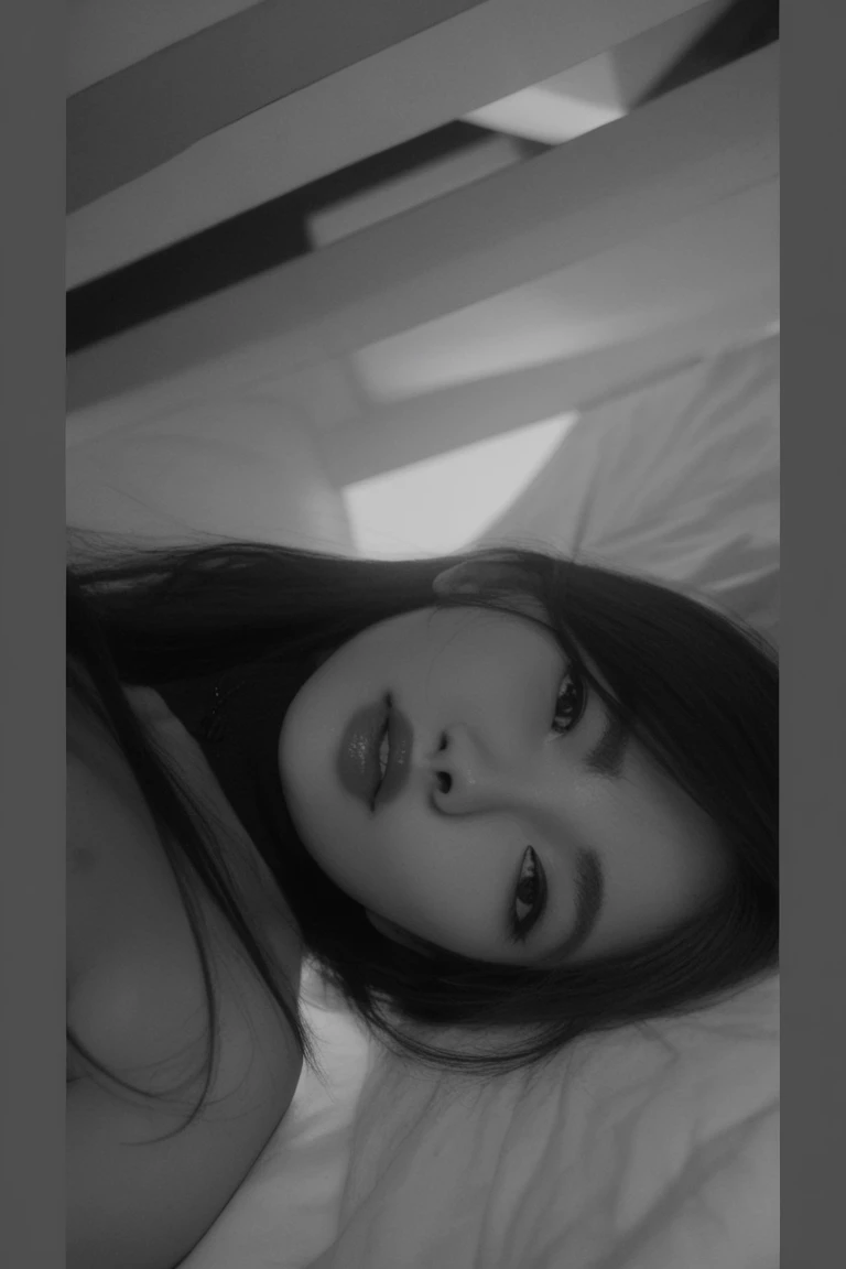((Realistic lighting, Best quality, 8K, Masterpiece: 1.3)), Clear focus: 1.2, 1girl, Perfect Figure: 1.4, Slim Abs: 1.1, ((Dark brown hair)), (White crop top: 1.4), (Outdoor, Night: 1.1), City streets, Super fine face, Fine eyes, Double eyelids,
