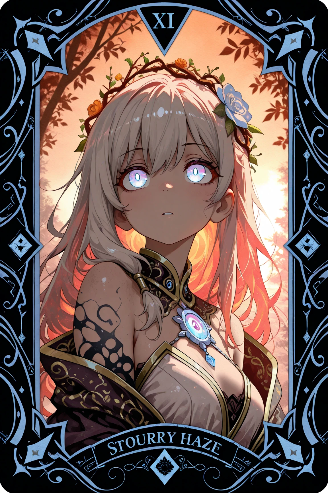 Yae Miko, genshin impact, absurdres, highres, ultra detailed, ultra-detailed background, detailed background, extremly detailed, 1girl,bunch of flowers, (zentangle:1.2), (geometric:1.2), black and white color palette, monochromatic, big breasts, cleavage, sideboob, lingerie, realistic depiction