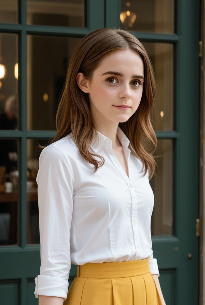 (closeup portrait:1.2) of m4th1ld4m4y, wearing a business blouse, eyes directed to camera, outside, <lyco:LoHA_m4th1ld4m4y_SD1.5_230820:1.0>