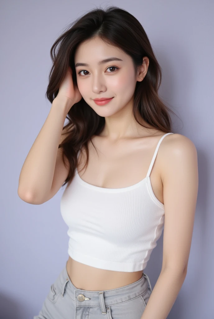 1 girl、Genuine、masterpiece、4K、8k、Japanese、(Princess)、(((とても可愛いface)))、(Brown Hair)、((( body)))、Swimwear、((若く見えるface))face))、((Shiny, oily skin))、thinウエスト、胴bodyが短い、Red lips、穏やかな笑face、(Dynamic pose)、((short hair))、Brown Hair、ponytail、((Beautiful and beautiful eyes))、( ((Under 18)))、((Shiny skin))、((Glossy body))、((thin:1.2))、((thin:1.2))、((small:1.3))、( (Very detailed))、(((Beautiful Skin)))、(((12 years old)))、((smart body:1.4))、((Middle school students and below:1.2)) 、((( and belowの女の子:1.2)))、((Dynamic pose:1.1))、(とてもかわいいface:1.1)、(((Beautiful armpits)))