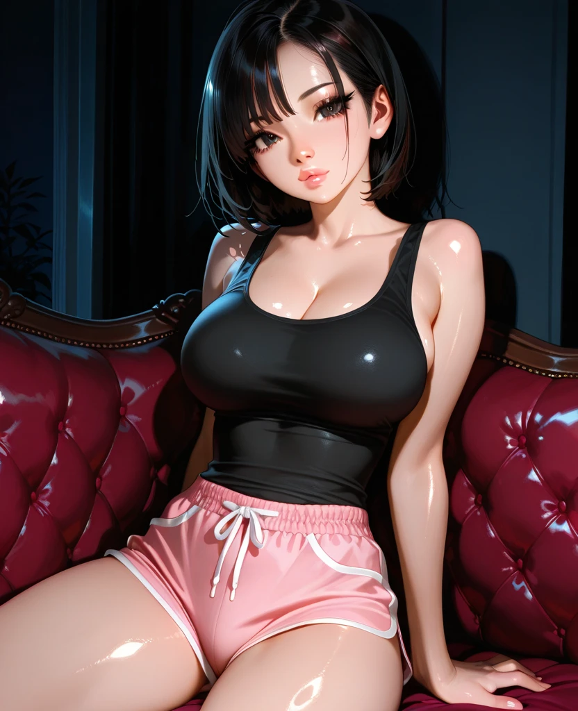araffe asian woman in a white top and panties posing in a field, japanese model, in white turtleneck shirt, sultry body with sexy belly, elegant sleek smooth body, great body, sexy girl, smooth body, gorgeous chinese model, tight shirt, wearing white leotard, deayami kojima, white body, wearing tight shirt, sexy body